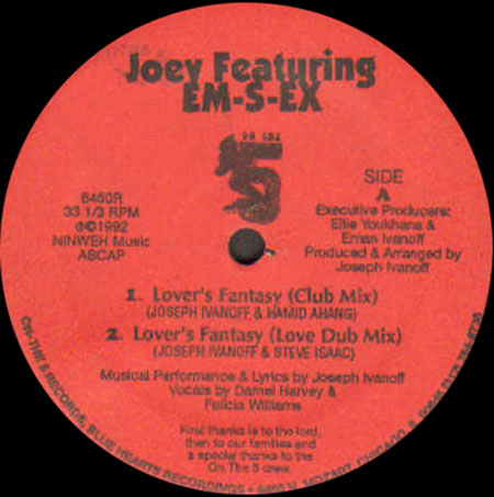 JOEY - Lover's Fantasy, Feat. Em-S-Ex