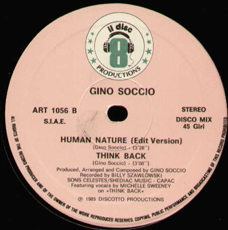 GINO SOCCIO - Human Nature