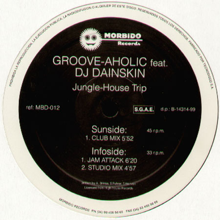 GROOVE-AHOLIC - Jungle-House Trip - Feat. DJ Dainskin