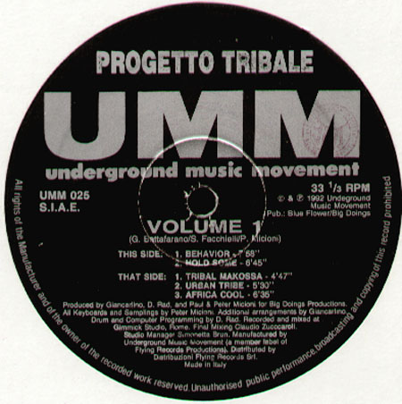 PROGETTO TRIBALE - Volume 1