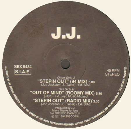J.J. - Steppin Out / Out Of Mind