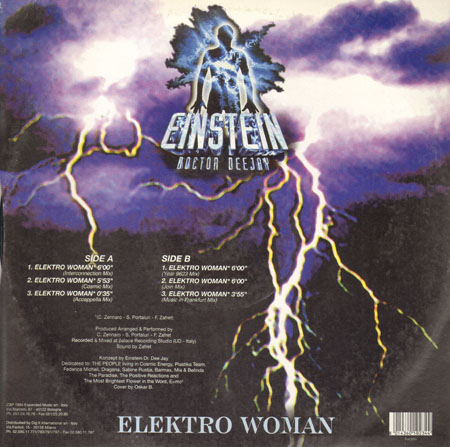 EINSTEIN DOCTOR DEE JAY - Elektro Woman