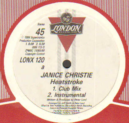 JANICE CHRISTIE - Heat Stroke (Mixed By Larry Levan, Tony Humphries)