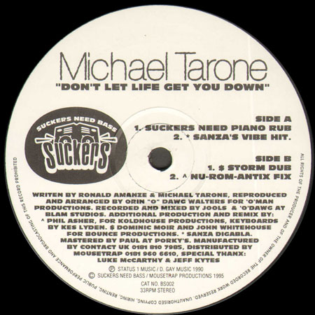 MICHAEL TARONE - Don't Let Life Get You Down