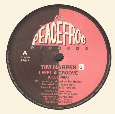 TIM HARPER - I Feel A Groove