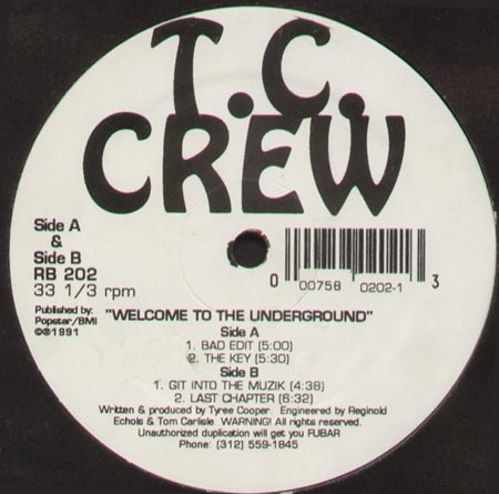 T.C. CREW - Welcome To The Underground