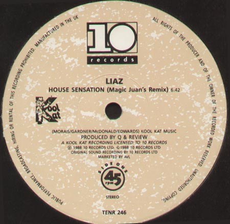 LIAZ - House Sensation (Magic Juan's Remix)