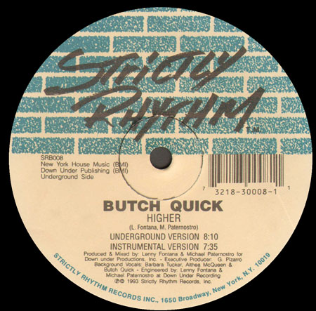 BUTCH QUICK - Higher