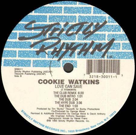 COOKIE WATKINS - Love Can Save