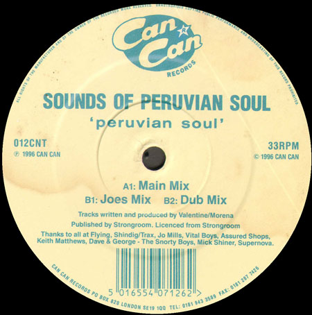 SOUNDS OF PERUVIAN SOUL - Peruvian Soul EP
