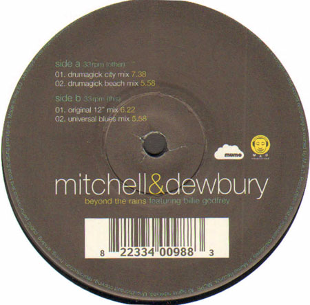 MITCHELL & DEWBURY - Beyond The Rains - Feat. Billie Godfrey  (Original , Drumagick Mix)