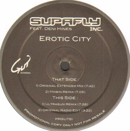 SUPAFLY - Erotic City, Feat. Deni Hines