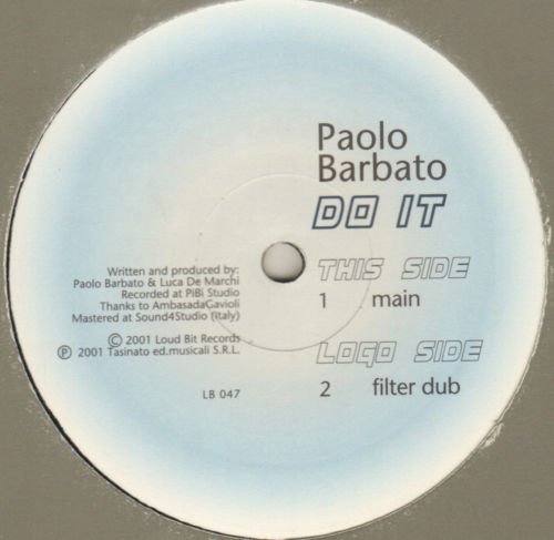 PAOLO BARBATO - Do It