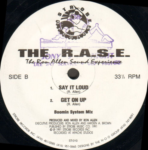 R.A.S.E. - The Ron Allen Sound Experience