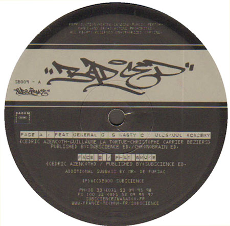 BAD CED - Oldskool Academy / Phat Smoke