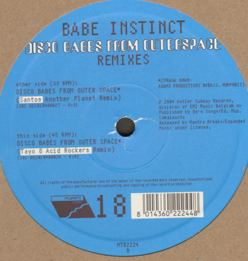 BABE INSTINCT - Disco Babes From Outer Space (Remixes)