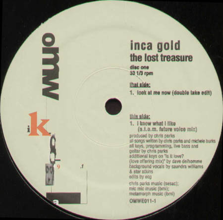 INCA GOLD - The Lost Treasure (Only Disc One)