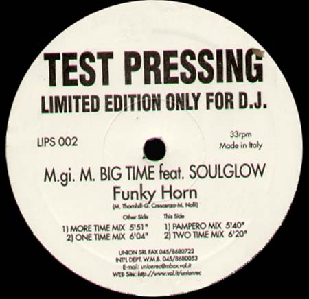 M.GI.M. BIG TIME, FEAT. SOULGLOW - Funky Horn