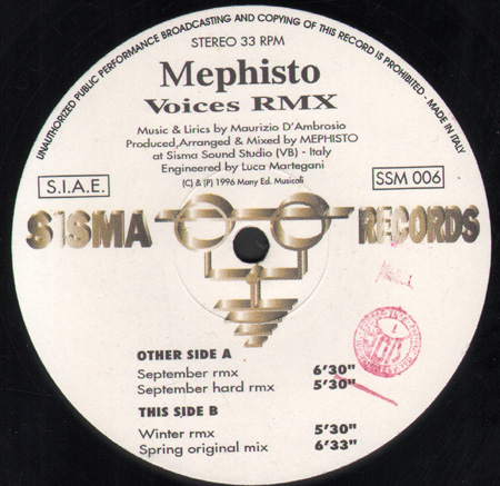 MEPHISTO  - Voices Remix