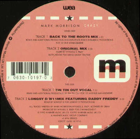 MARK MORRISON - Crazy