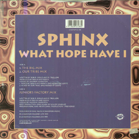 SPHINX - What Hope Have I
