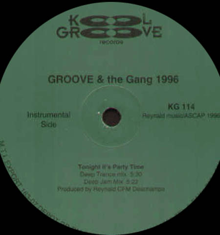 GROOVE AND THE GANG - Tonight It's Party Time - Feat. Richie Weeks