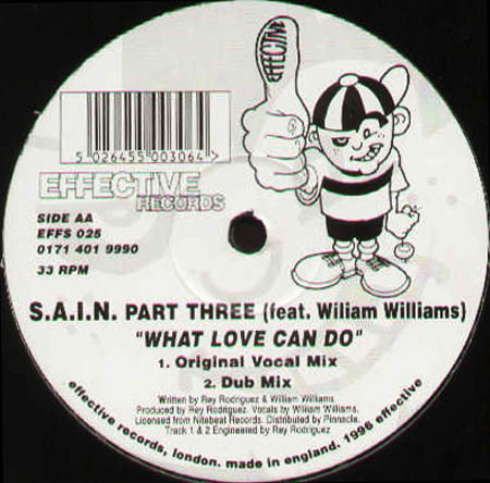 S.A.I.N. - What Love Can Do (Part Three), Feat. William Williams 