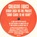 CREATIVE FORCE - Come Close To Me Baby