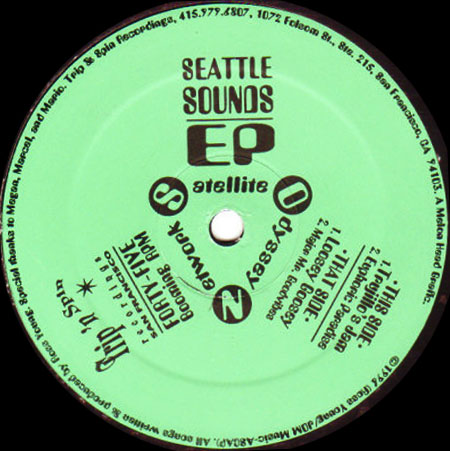 SATELLITE ODYSSEY NETWORK - Seattle Sounds EP