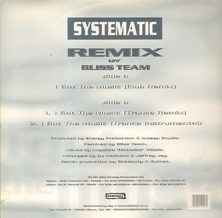SYSTEMATIC - I Got The Music (Remix)