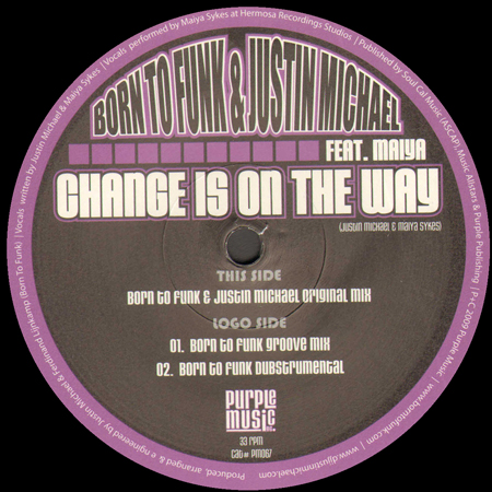 BORN TO FUNK & JUSTIN MICHAEL - Change Is On The Way, Feat. Maiya