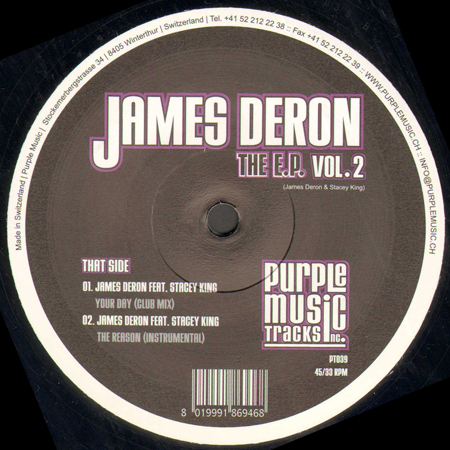 JAMES DERON - The EP Vol. 2