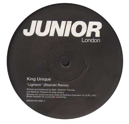 KING UNIQUE - Lighters -Steinski rmx-