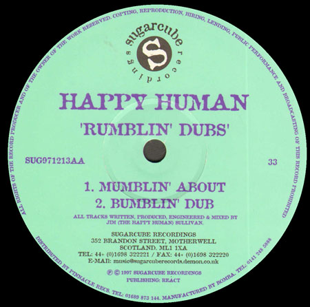 HAPPY HUMAN - Rumblin' Dubs 