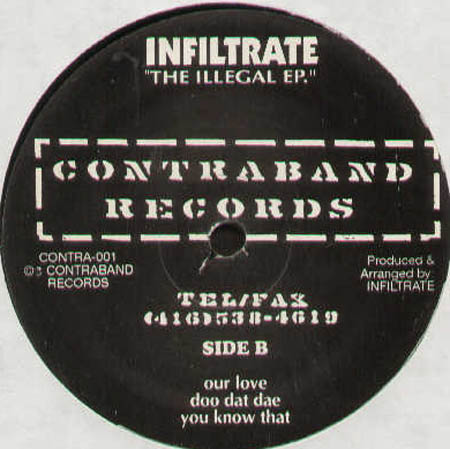 INFILTRATE - The Illegal EP 