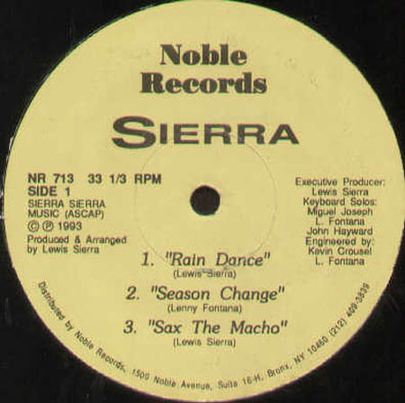 SIERRA - Rain Dance