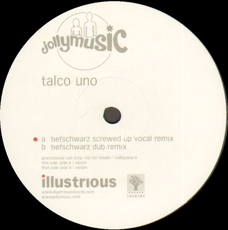 JOLLYMUSIC - Talco Uno (Tiefschwarz Rmxs)