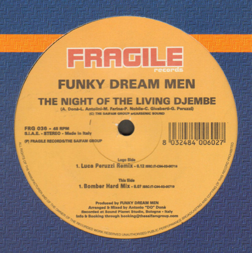 FUNKY DREAM MEN - The Night Of The Living Djembe