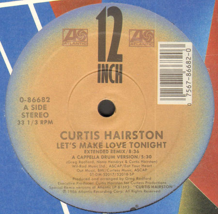 CURTIS HAIRSTON - Let's Make Love Tonight / Take Charge