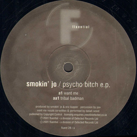 SMOKIN JO - Psycho Bitch EP