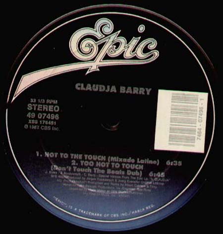 CLAUDJA BARRY - Hot To The Touch (Remixes)