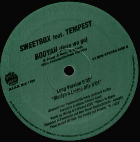 SWEETBOX - Booyah (Here We Go) - Feat. Tempest