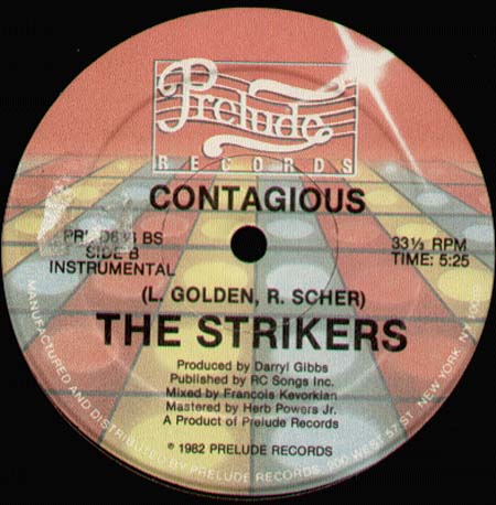 THE STRIKERS - Contagious
