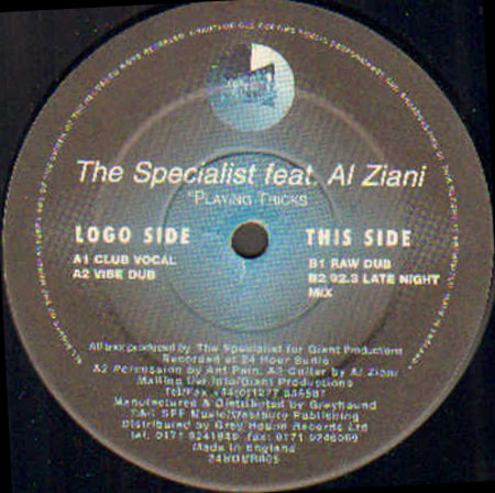 THE SPECIALIST - Playing Tricks, Feat. Al. Ziani