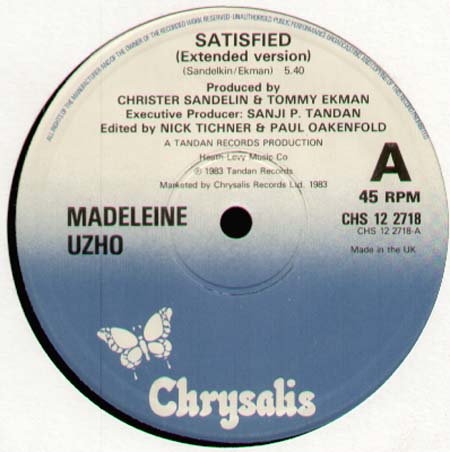 MADELEINE UZHO - Satisfied