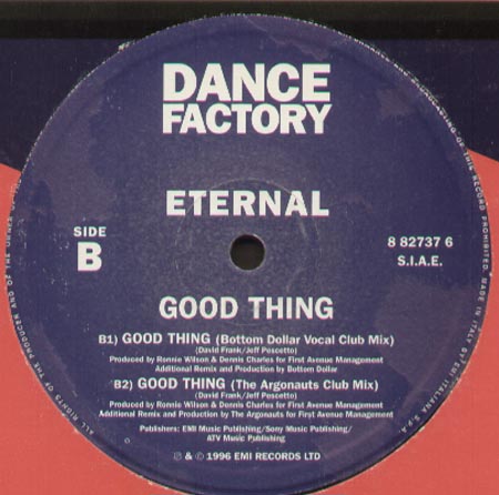 ETERNAL - Good Thing (Frankie Knuckles, Bottom Dollar Rmxs)