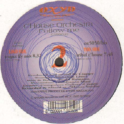 C'HOUSE ORCHESTRA - Follow Me - Only Side C/D