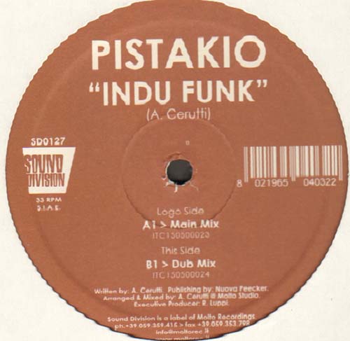 PISTAKIO - Indu Funk
