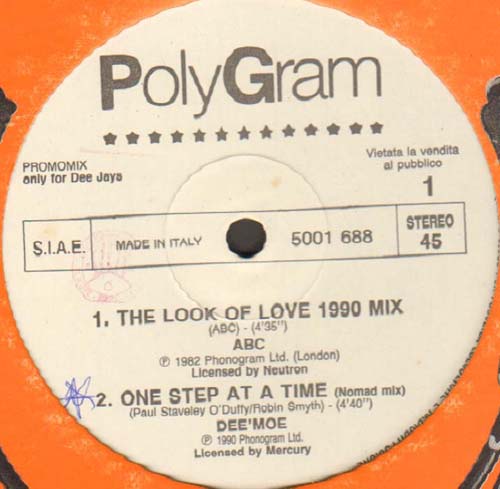 VARIOUS (ABC - DEE MOE - QUARTZ)  - The Look Of Love - One Step At Time - We're Comin' At Ya'