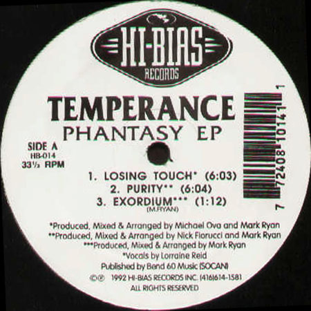 TEMPERANCE  - Phantasy EP